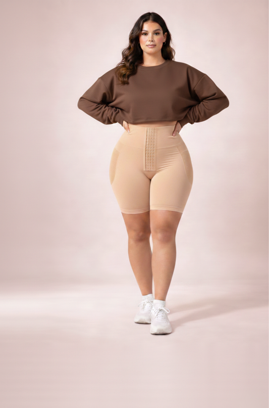 Ultra High-Waist Sculpting Shapewear Shorts