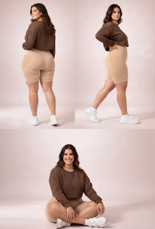 Ultra High-Waist Sculpting Shapewear Shorts