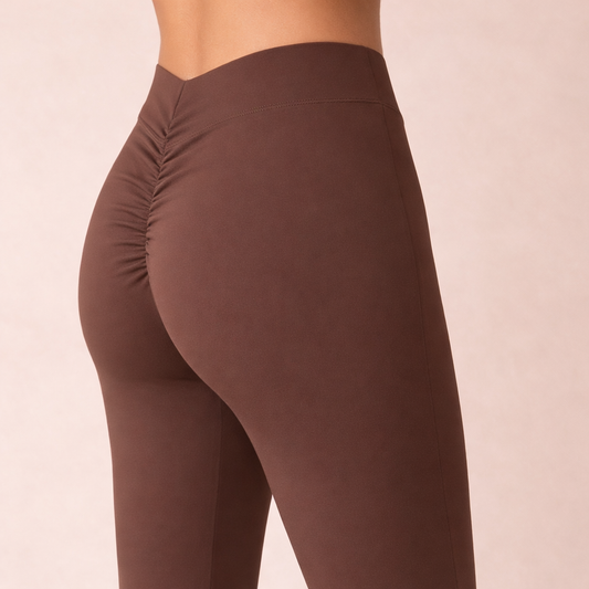 Sculpt Scrunch Leggings – Mocha