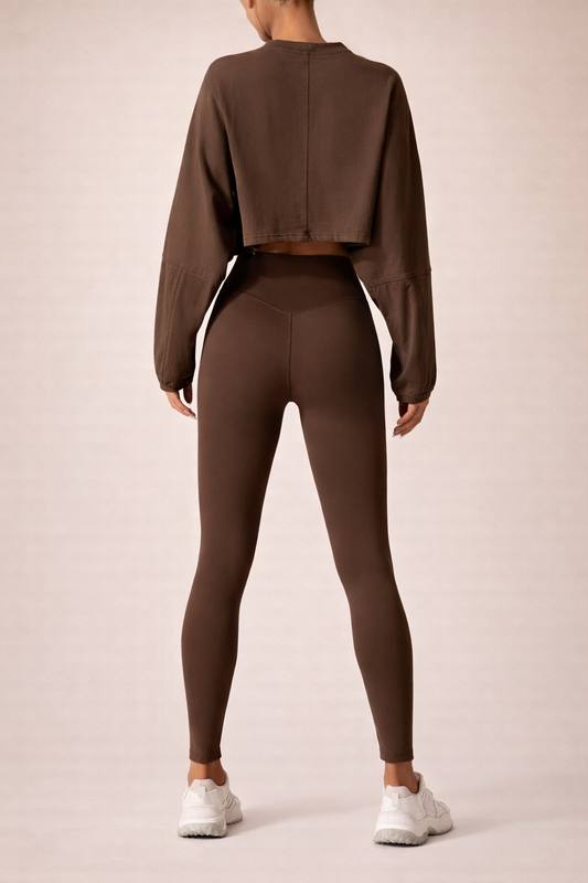 Essential Oversized Cropped Top