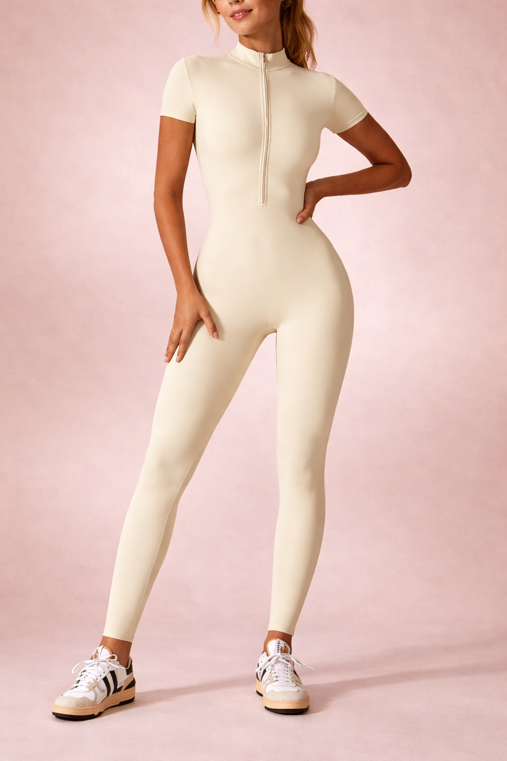Sculpt Zip Jumpsuit