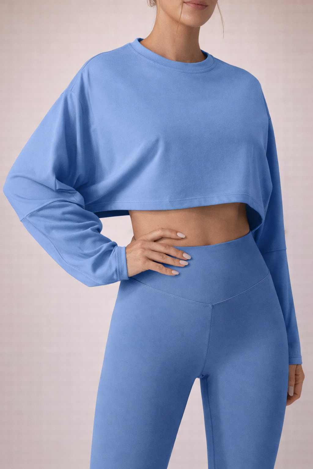 Essential Oversized Cropped Top