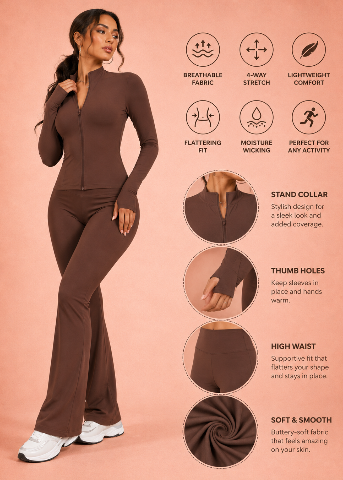 Flared Activewear Set