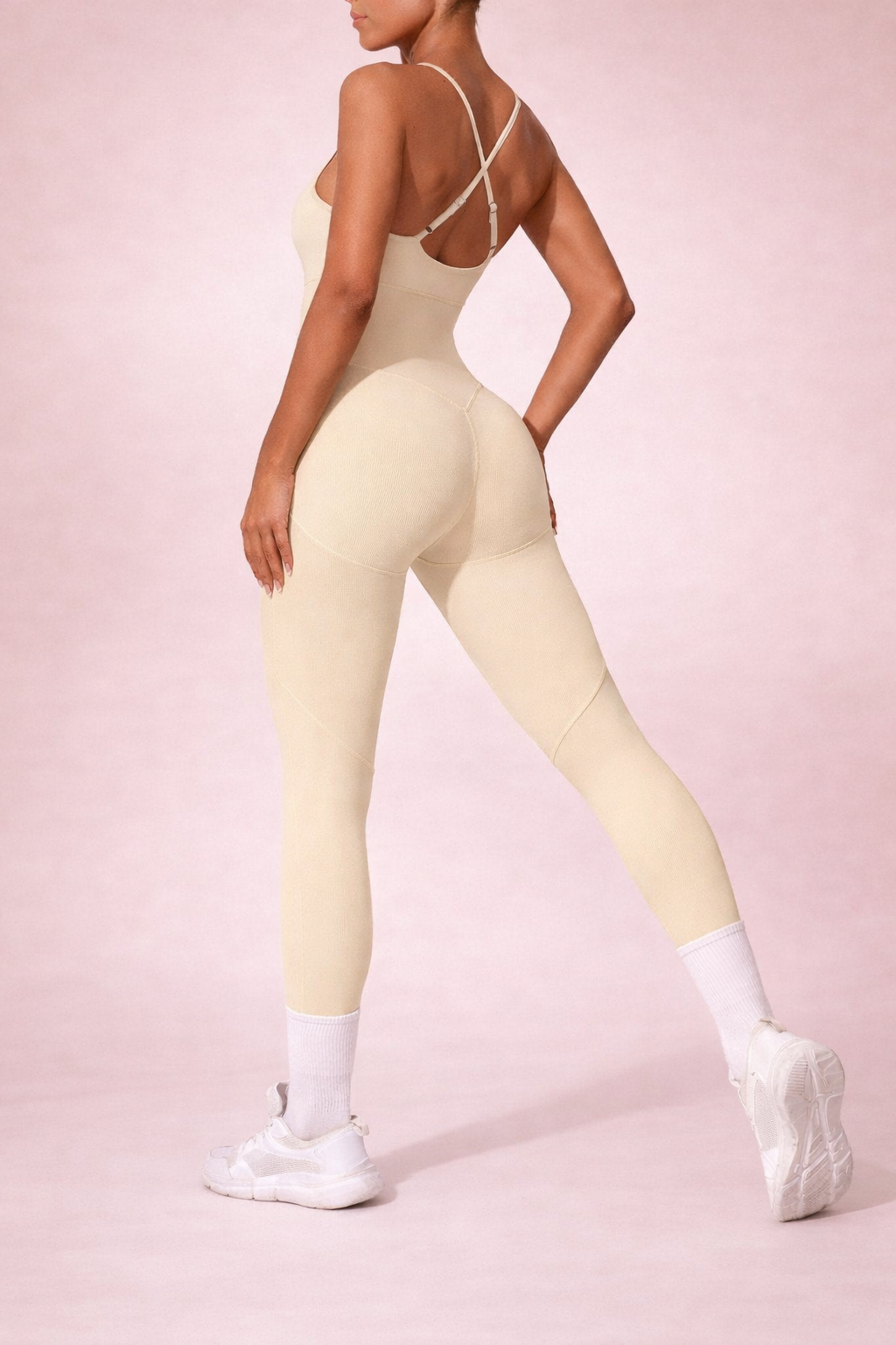 Sculpt Strappy Jumpsuit