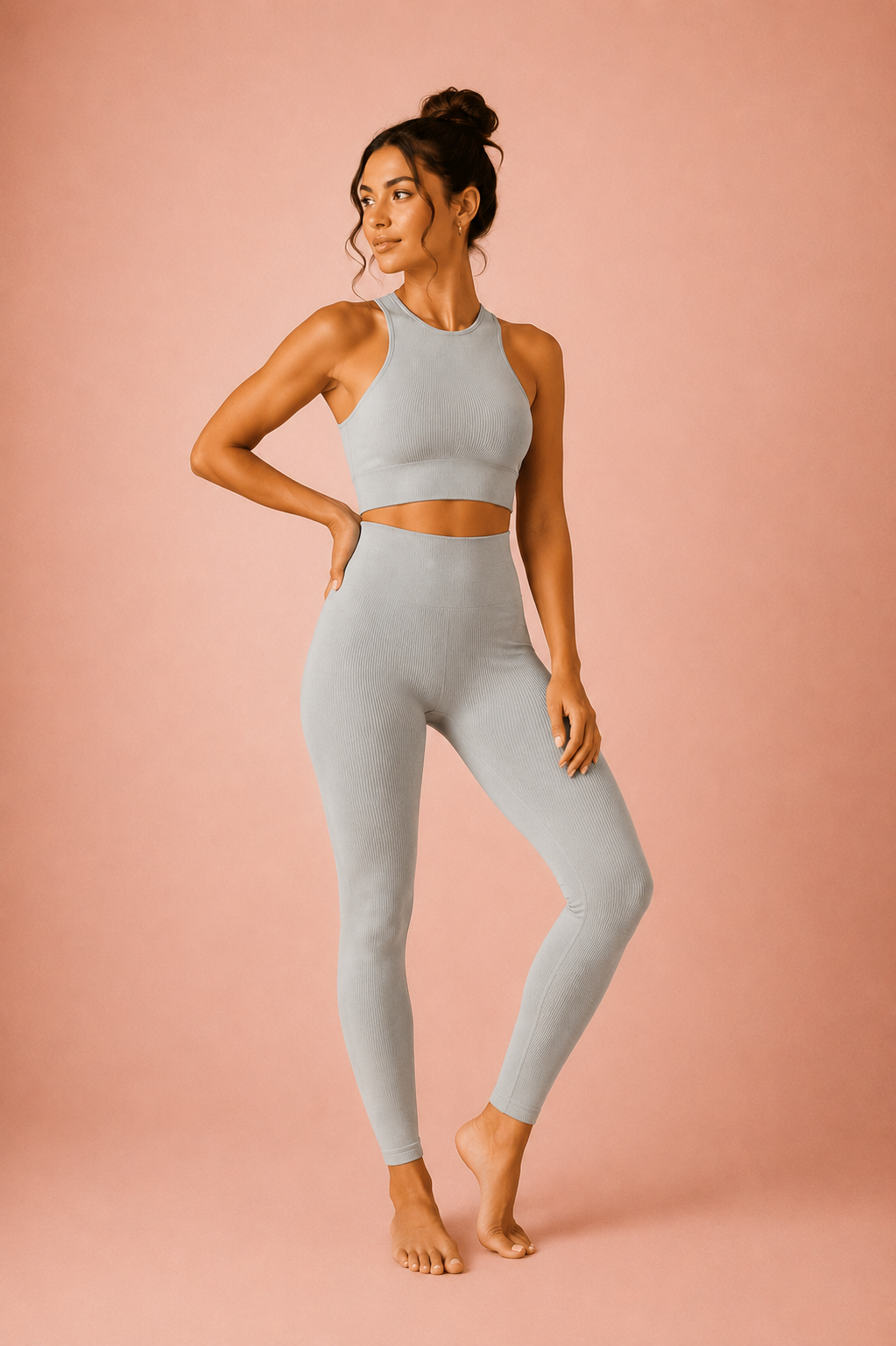 Ribbed Activewear Set