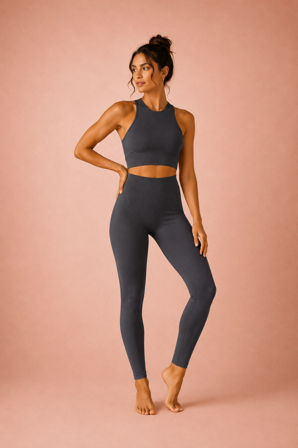 Ribbed Activewear Set