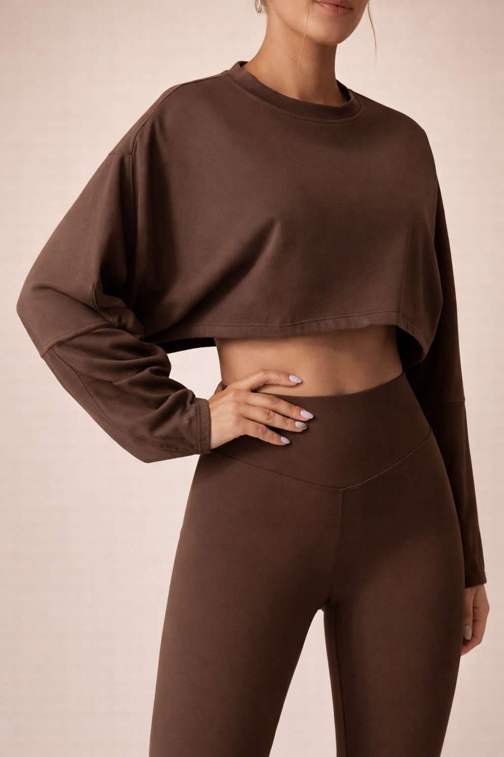 Essential Oversized Cropped Top