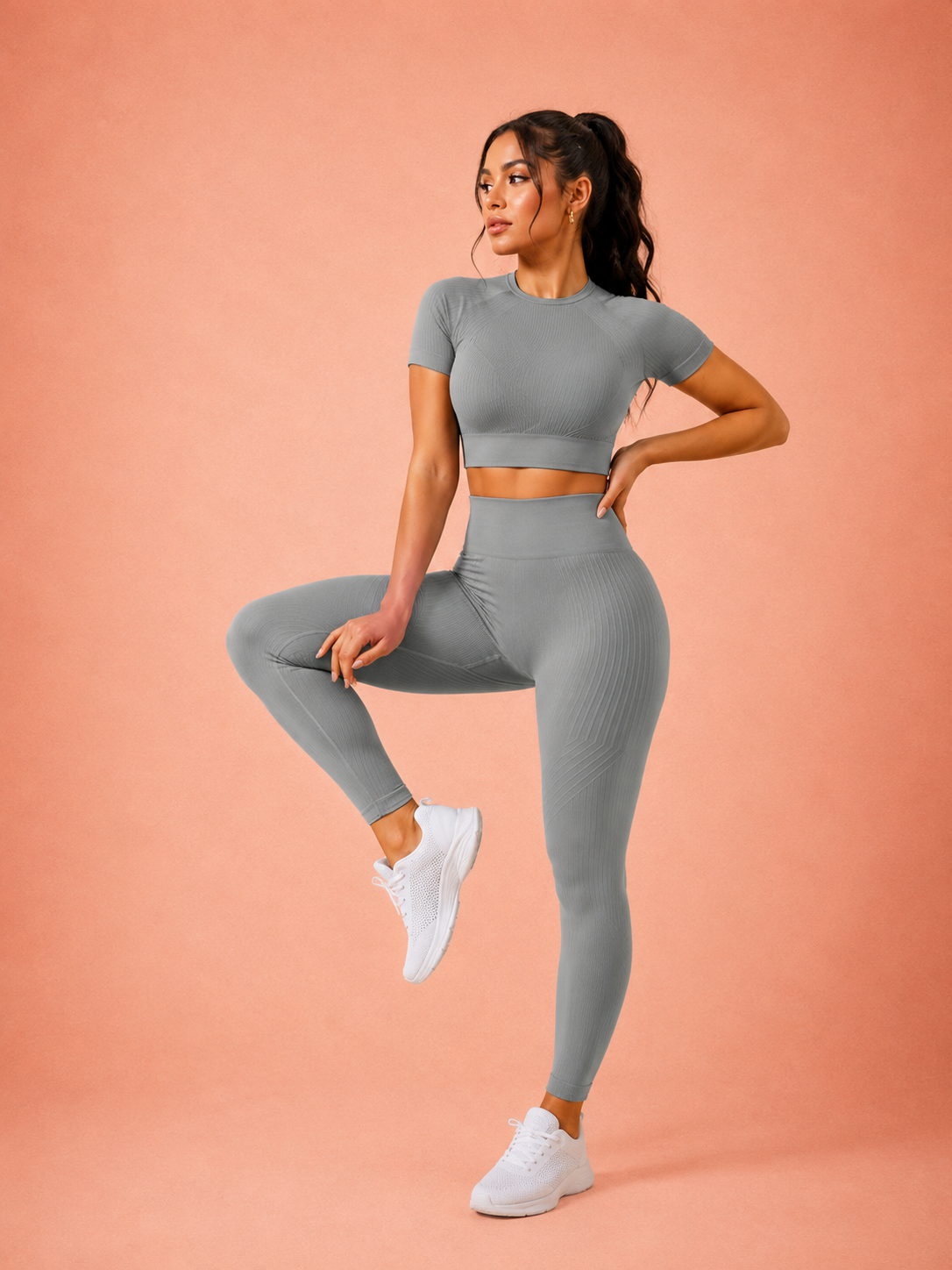 Ribbed Activewear Set