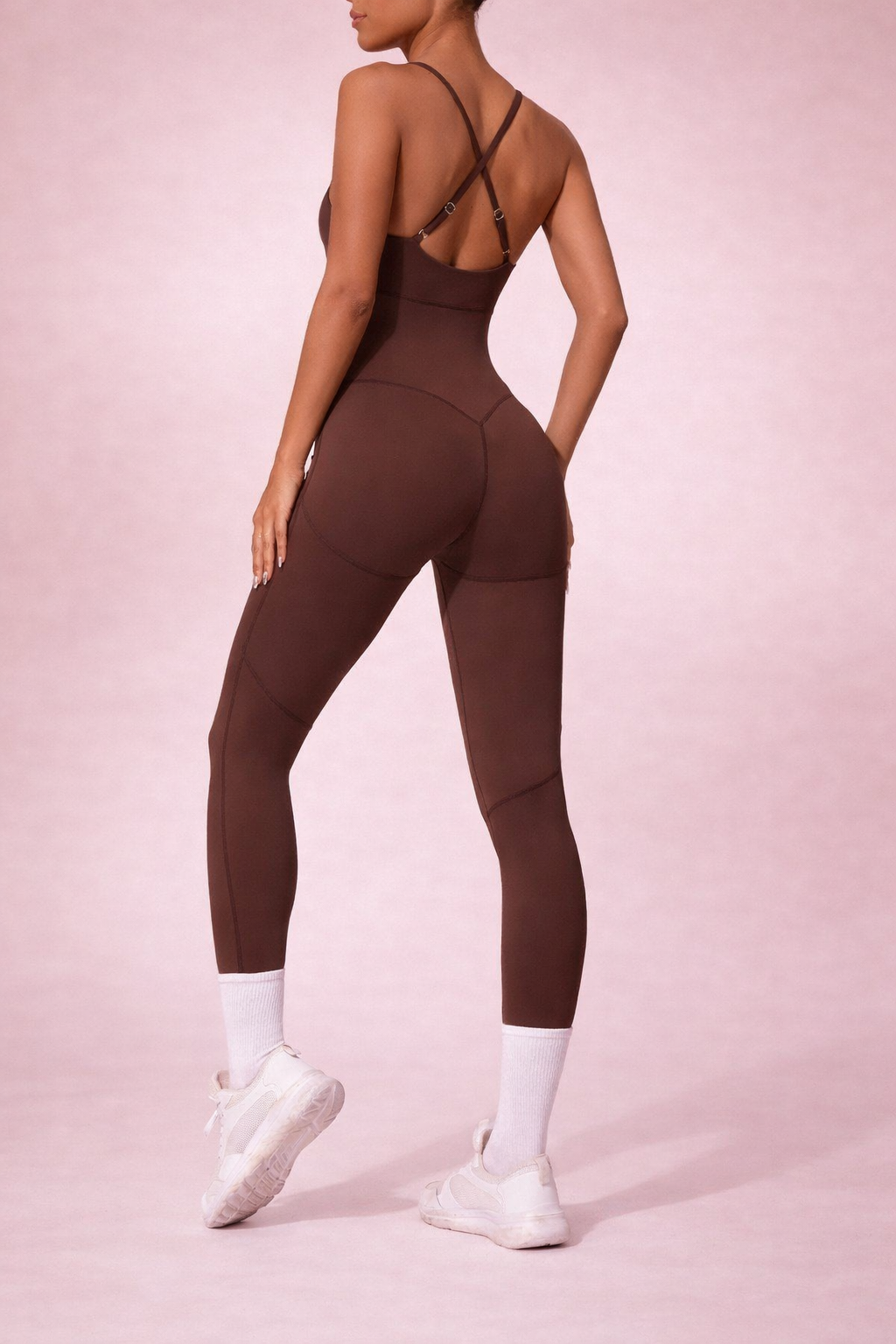 Sculpt Strappy Jumpsuit