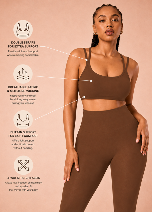 Double-Strap Sports Bra
