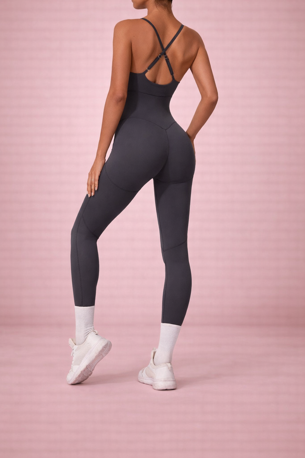 Sculpt Strappy Jumpsuit