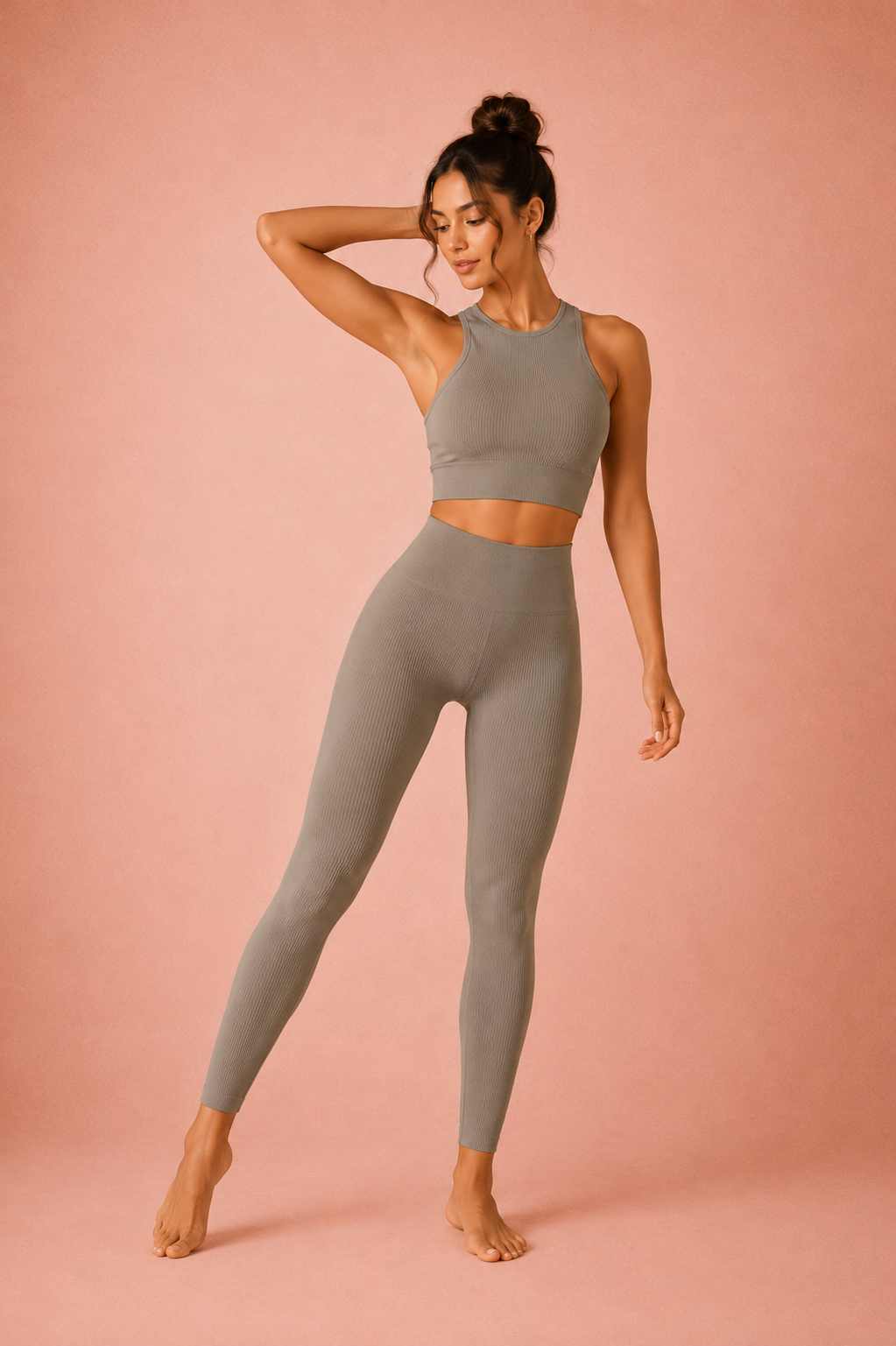 Ribbed Activewear Set