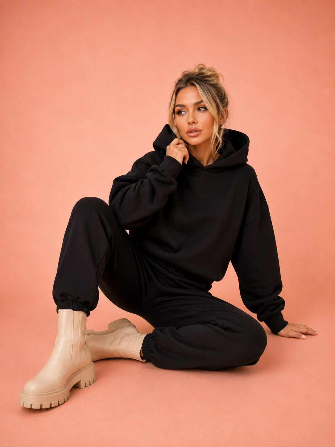 Oversized Hoodie & Jogger Set