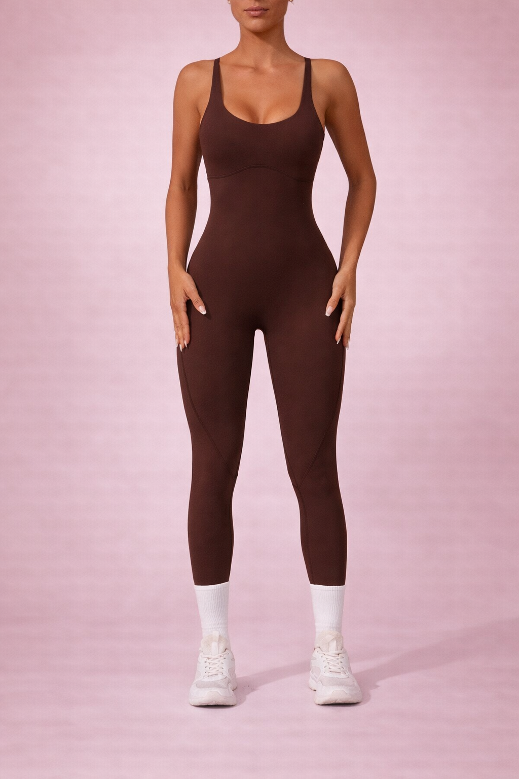 Sculpt Strappy Jumpsuit